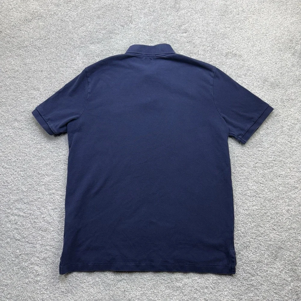 Polo Ralph Lauren Men Classic Fit Navy Blue Short Sleeve Polo Shirt Size M
